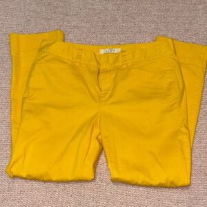 Ann Taylor Loft Yellow Pants